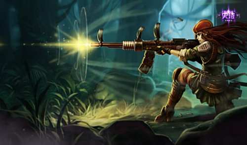 一枪打出4倍伤害 版本对线最强AD就是她