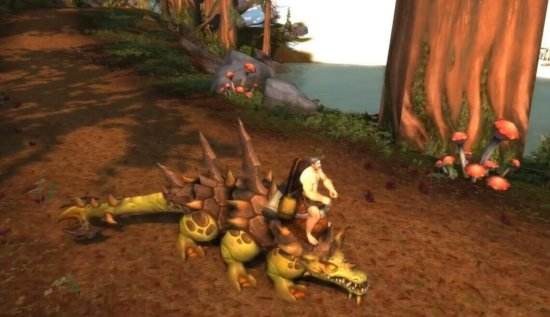 六脚巨兽 《魔兽世界》7.1将加入全新蜥蜴坐骑