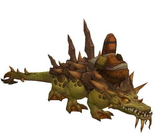 六脚巨兽 《魔兽世界》7.1将加入全新蜥蜴坐骑