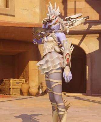 守望先锋黑百合皮肤 守望先锋黑寡妇皮肤