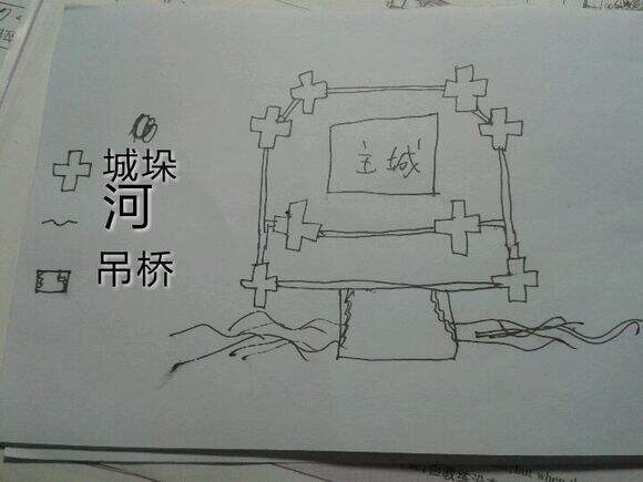 我的世界建筑物 手机版怎么建城堡 教程