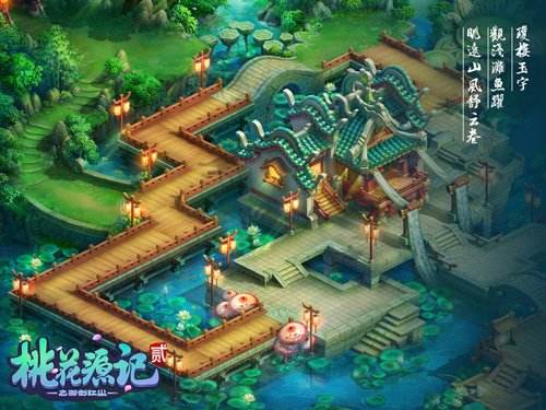 性感新国风《桃花源记2》美女剪影演绎国粹风情