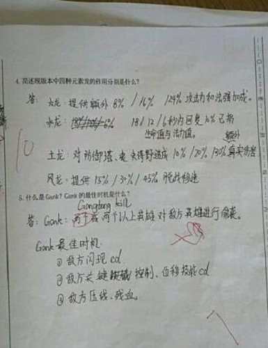 lol考试试题有哪些 2016英雄联盟试卷题目及答案