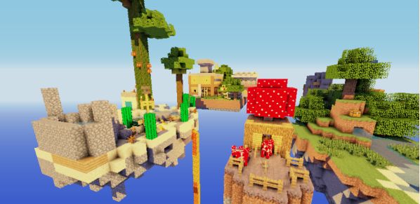 破碎世界 空岛生存地图存档下载1.7.2以上 