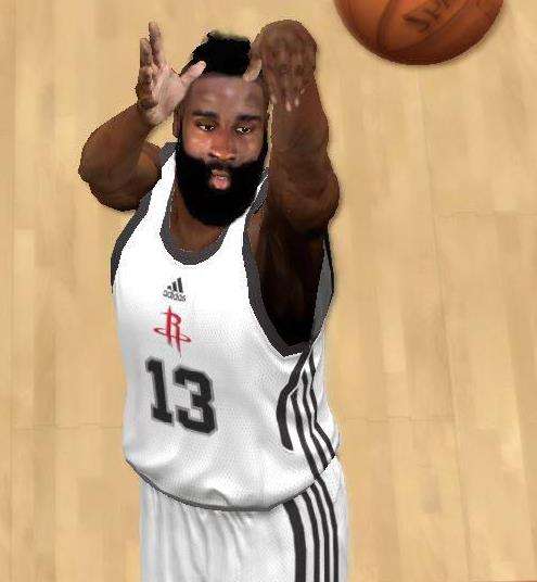 NBA2K14库里的最新面补 众多球星面补