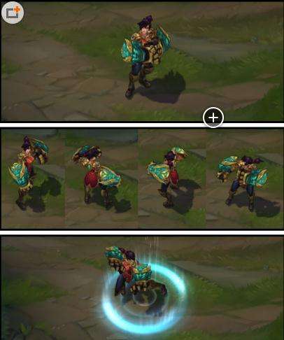 2017三国皮肤曝光魏延盖伦公瑾阿兹尔蔚2