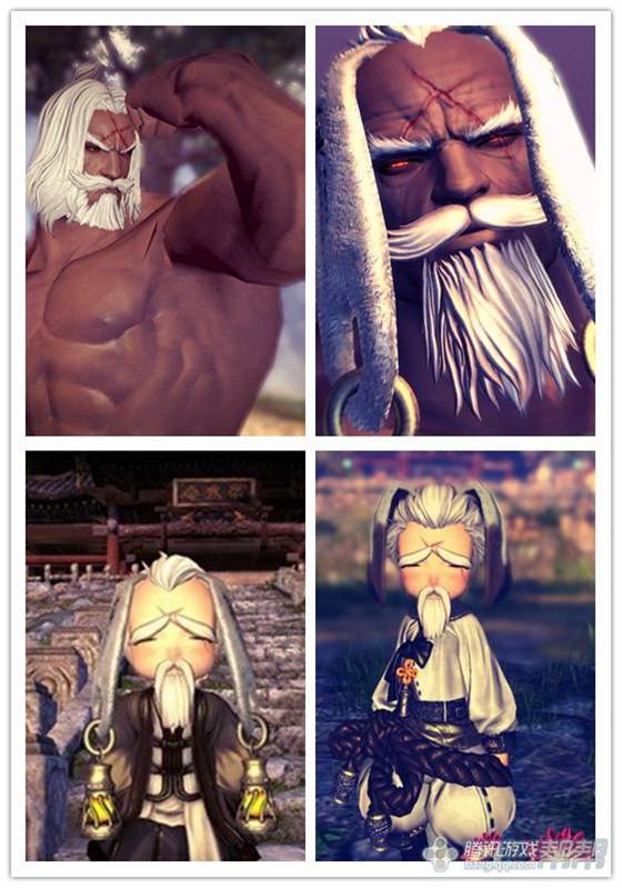 剑灵捏脸数据玩家分享我们的师傅洪玄公