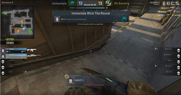 ECS第二赛季战报:手足相残SK击败Immortals