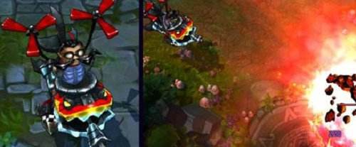 LOL飞机哪个皮肤最好看？库奇哪个皮肤有特效