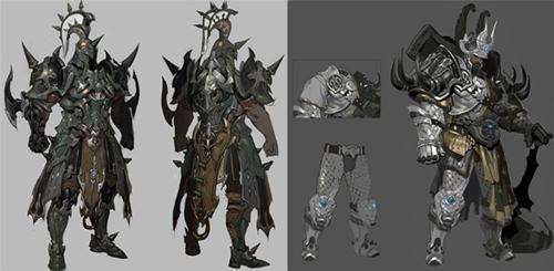 失落的方舟7大首测职业的原画设定图欣赏