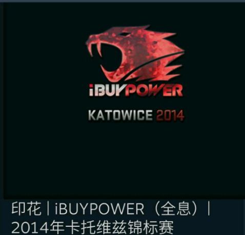 csgo咆哮ibuyPOWER贴纸为什么这么贵