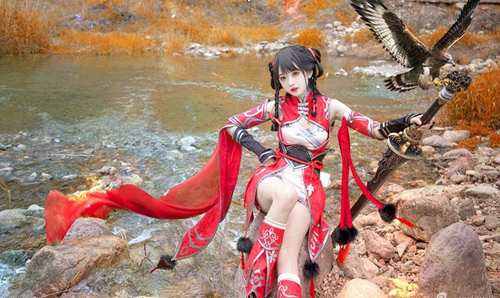 天涯明月刀神刀阿暖路小佳最新cos美图欣赏