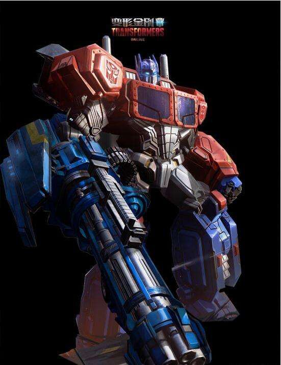 英雄角色原画 变形金刚OL英雄角色原画欣赏