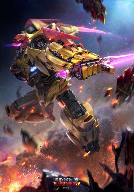 英雄角色原画 变形金刚OL英雄角色原画欣赏