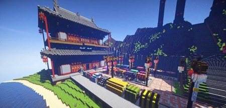 我的世界玩家无比幸福 我的世界场景美图