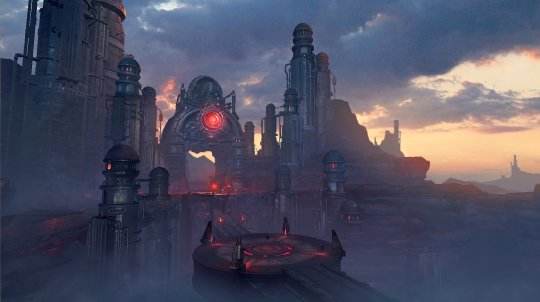 龙魂时刻唯美雪山和矿山场景精美原画赏析