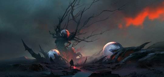 龙魂时刻精美地狱 天堂场景精美原画赏析