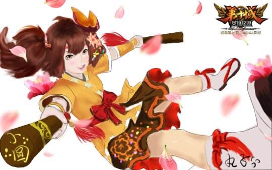 最萌MOBA英雄手绘图 第十域玩家原创图曝光