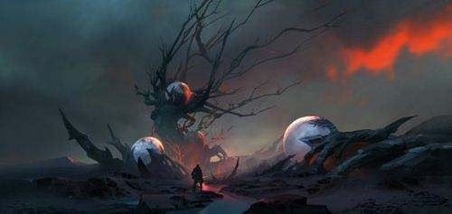 龙魂时刻精美地狱 天堂场景原画赏析分享