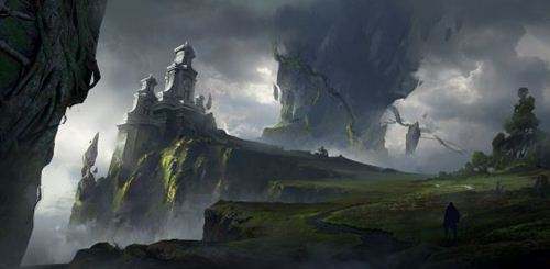 龙魂时刻精美地狱 天堂场景原画赏析分享