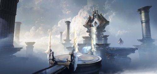 龙魂时刻精美地狱 天堂场景原画赏析分享