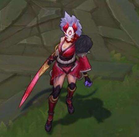 LOL腥红之月戴安娜皮肤分享 戴安娜皮肤原画赏析