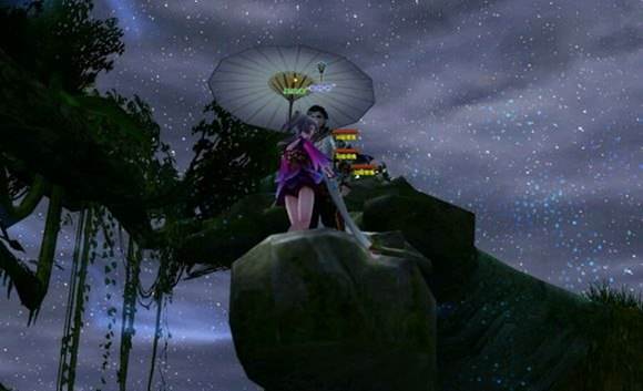 新倩女幽魂美图欣赏 当墨染画遇上磬竹书