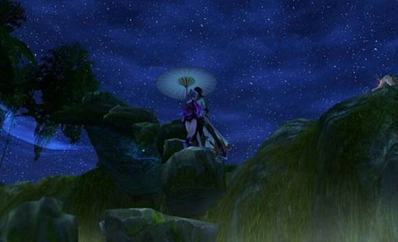 新倩女幽魂美图欣赏 当墨染画遇上磬竹书