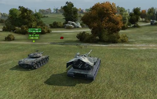 定点打击炮台 坦克世界D系WTE100级教做人