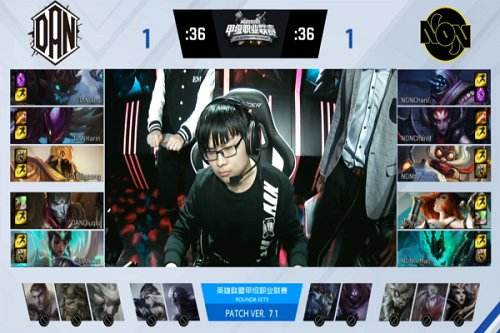 RYL横扫ME紧追榜首 NON痛失好局不敌DAN