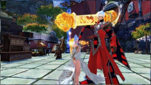 蜀山缥缈录美图欣赏 一身红衣的大梵天