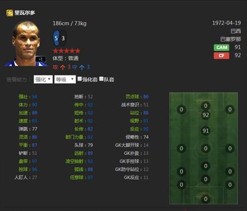 FIFA Online3十大远射高手 郝海东上榜