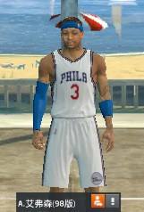 矮个子中的传奇 NBA2KOL98版艾弗森评测
