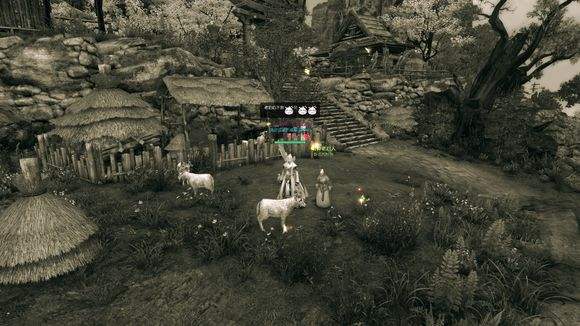 蜀山缥缈录美图欣赏 非常带感的黑白照片