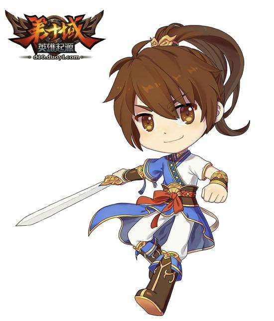 可不可爱 玩家原创第十域英雄萌系作品