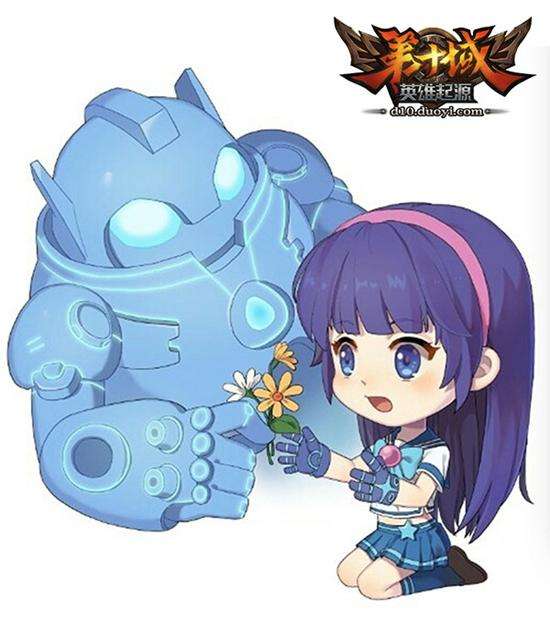 可不可爱 玩家原创第十域英雄萌系作品