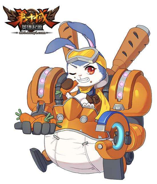 可不可爱 玩家原创第十域英雄萌系作品