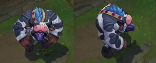 lol牛头2017愚人节皮肤多少钱 皮肤特效视频