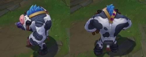 lol牛头2017愚人节皮肤多少钱 皮肤特效视频