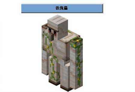 我的世界铁傀儡王 铁傀儡王应该怎么制作