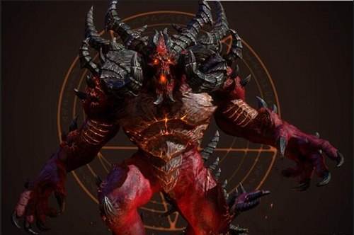 神还原 暗黑破坏神精美人物3D角色设计模型