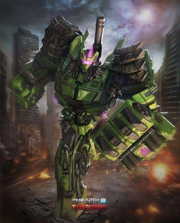 变形出发 变形金刚ol15架机体精美原画欣赏
