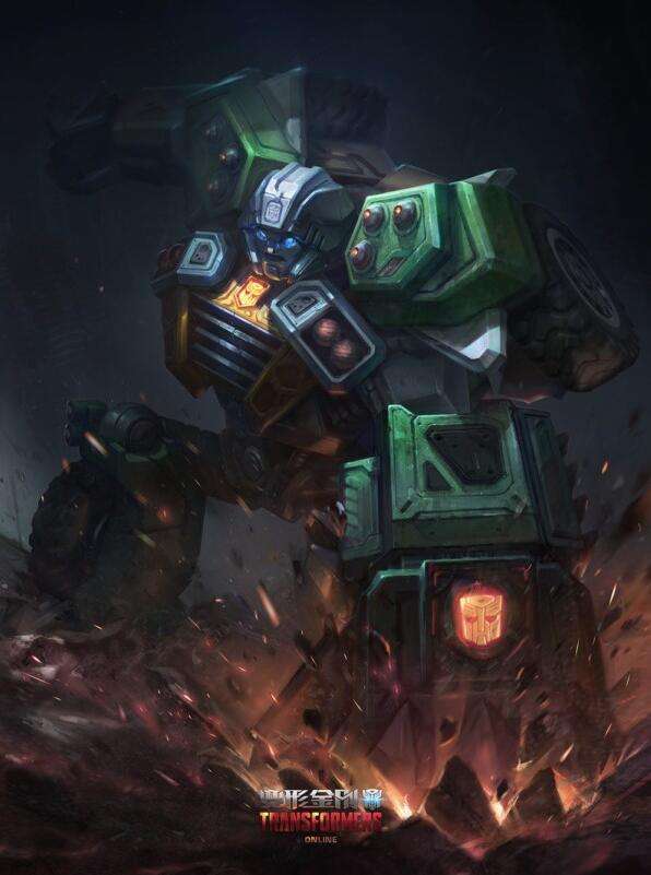变形出发 变形金刚ol15架机体精美原画欣赏