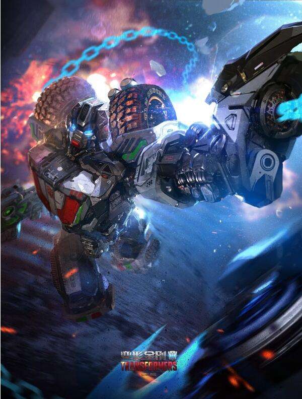 变形出发 变形金刚ol15架机体精美原画欣赏