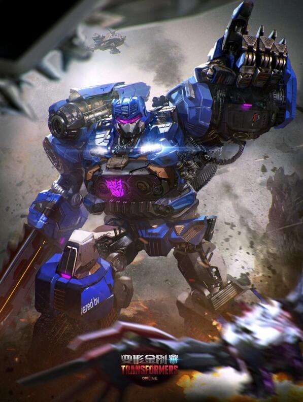 变形出发 变形金刚ol15架机体精美原画欣赏