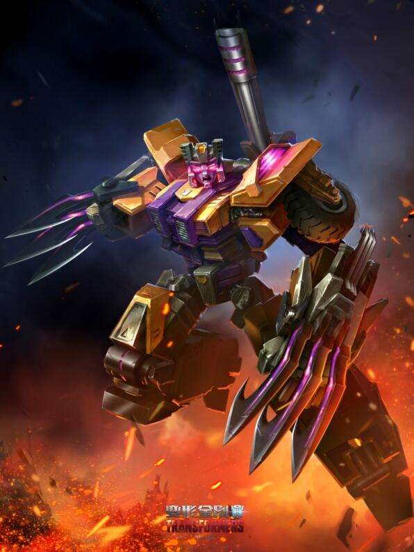 变形出发 变形金刚ol15架机体精美原画欣赏