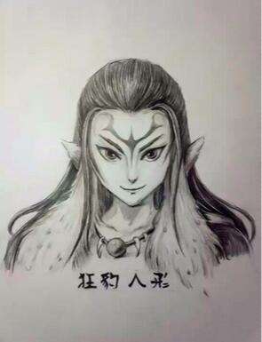 梦幻西游2同人作品展 铅笔手绘作品欣赏