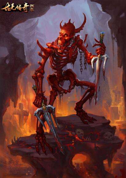 古羌传奇PK版BOSS原画曝光 特玩礼包助阵开测