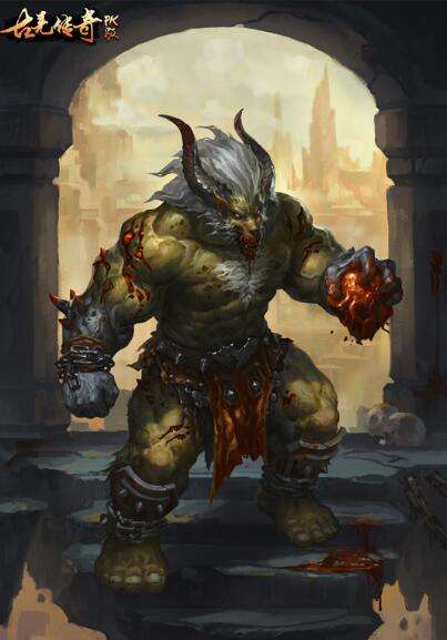 古羌传奇PK版BOSS原画曝光 特玩礼包助阵开测