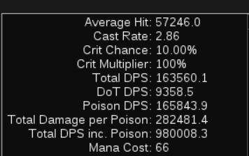 理论BD女巫cwc毒漩涡 爆炸DPS伤害可通关